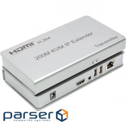 HDMI extender over twisted pair POWERPLANT HDMI Silver (CA912940)