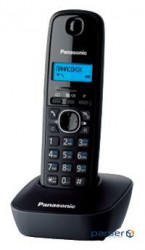 Радиотелефон Panasonic DECT KX-TG1611UAH Black Grey