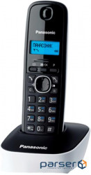 Радиотелефон Panasonic DECT KX-TG1611UAW Black White