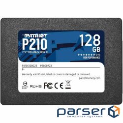 SSD PATRIOT P210 128GB 2.5" SATA (P210S128G25)