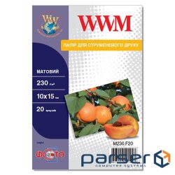 Photo paper WWM 10x15 (M230.F20)