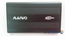 Outer pocket for HDD Maiwo K2501A-U2S black
