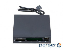 Кардридер внутренний 3.5" ATCOM All-in-1 + USB 2.0 (11953)