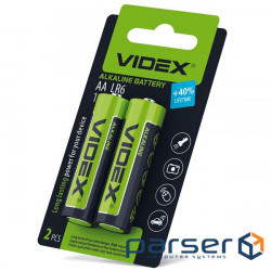 Battery VIDEX Alkaline AA 2pcs/pack (25400)