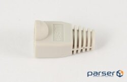 Rubber pad for RJ45 connector, gray - is sold in quantities (KDPG8025)