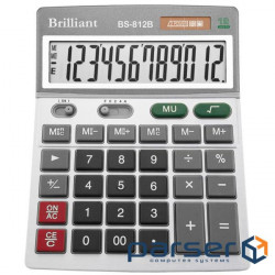 Calculator Brilliant BS-812 (S/B)