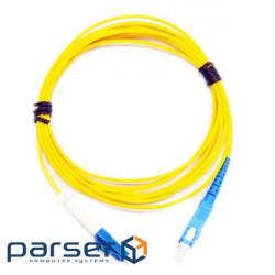 Optical patch cord ESERVER SC / UPC-LC / UPC SingleMode, Simplex, 1m (ES-SC -LC/UPC-1-SM-S)