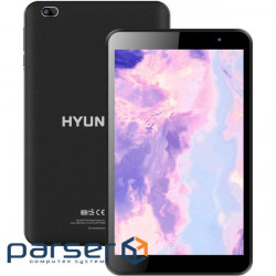 The tablet HYUNDAI HyTab Plus 8WB1 3/32GB Rubber Black (HT8WB1RBK02)