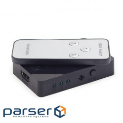 Video switch Cablexpert HDMI v. 1.4 (3 вх, 1 вых) (DSW-HDMI-34)